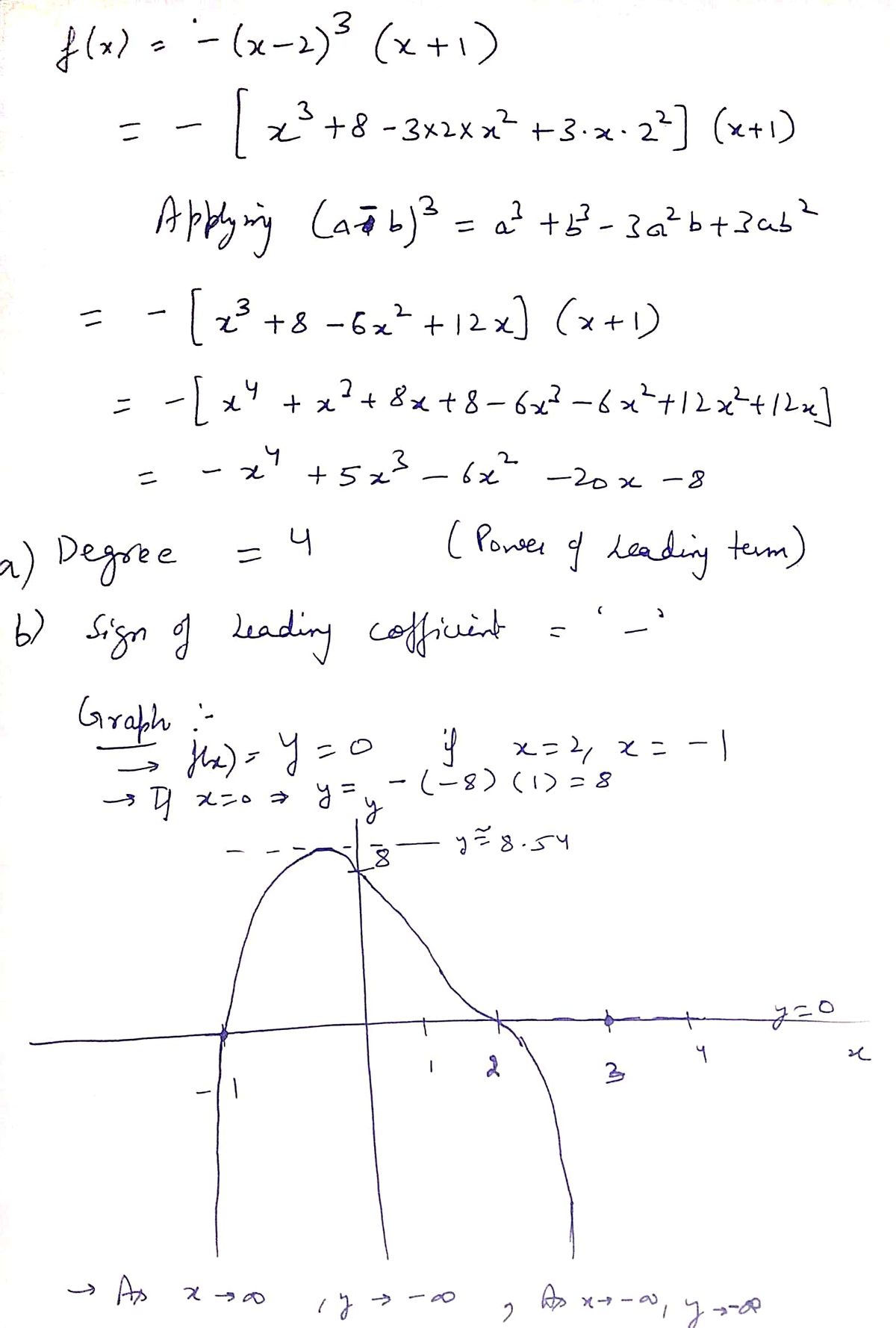 Advanced Math homework question answer, step 1, image 1